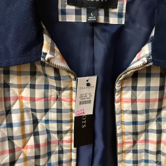 Great car coat and it is New Talbots large jacket - Picture 3 of 8